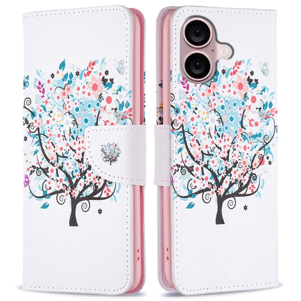 Wonderland iPhone 16 flip case - Flower Tree
