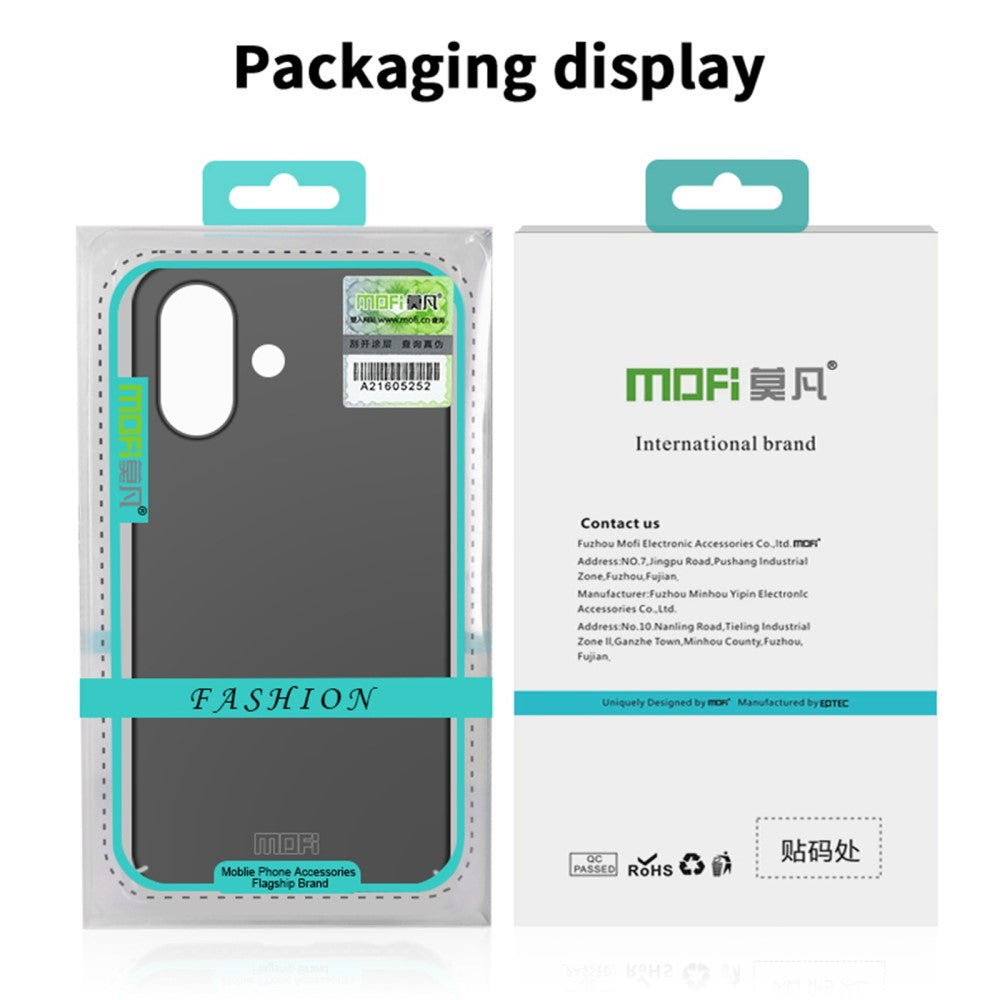 MOFI iPhone 16 slim shield cover - Black