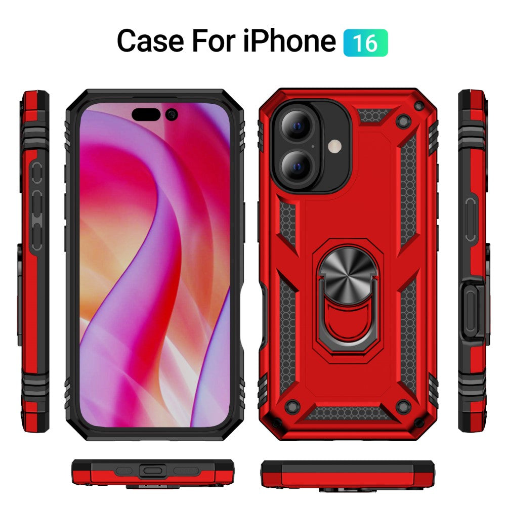 Bofink Combat iPhone 16 cover - Red