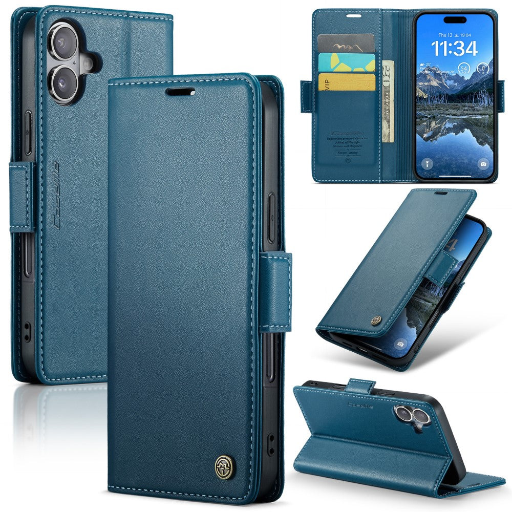 CaseMe iPhone 16 smooth case - Blue