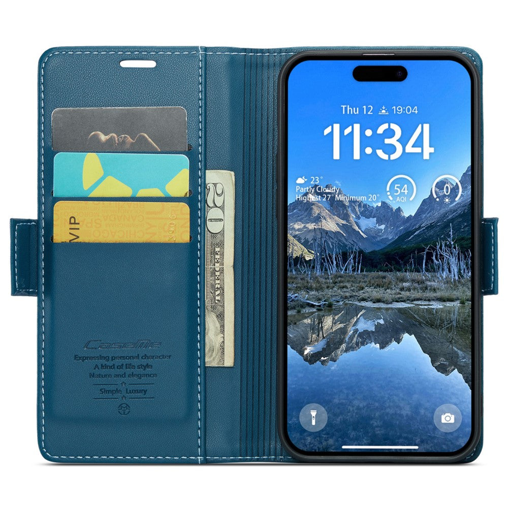 CaseMe iPhone 16 smooth case - Blue