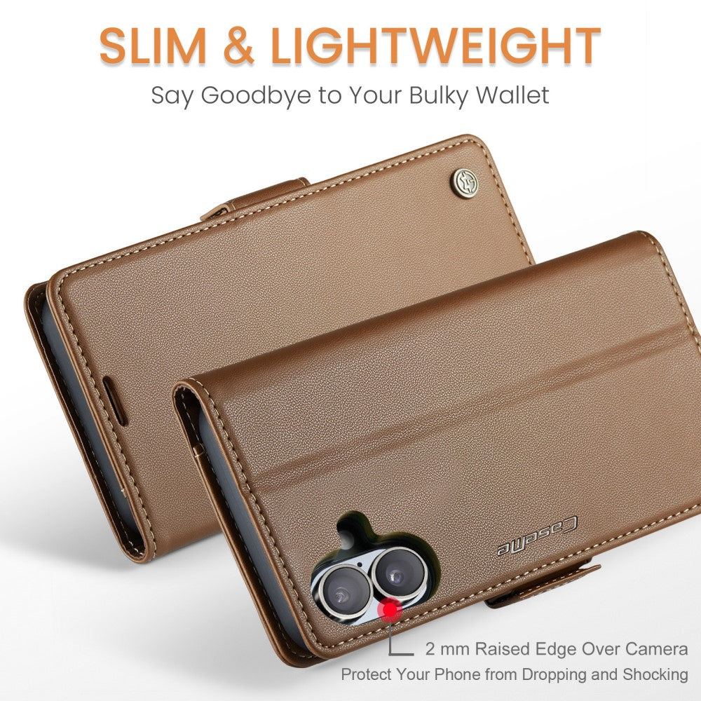 CaseMe iPhone 16 smooth case - Brown
