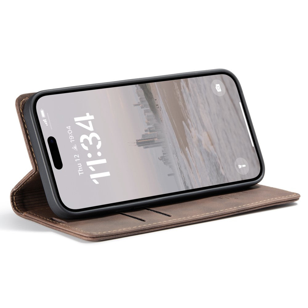CaseMe iPhone 16 vintage case - Coffee