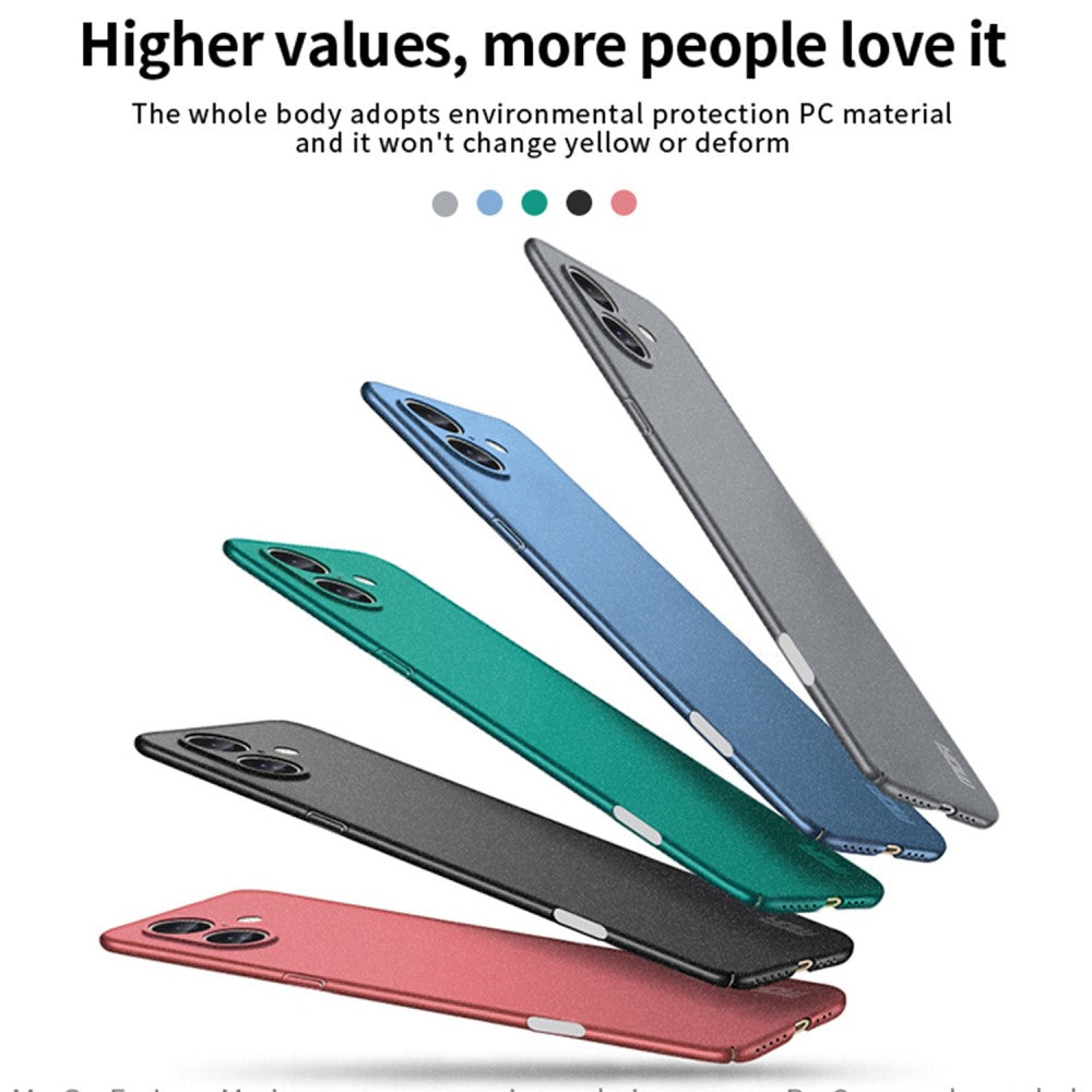 MOFI iPhone 16 slim shield cover - Green