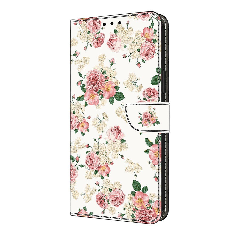 Wonderland iPhone 16 flip case - Peony