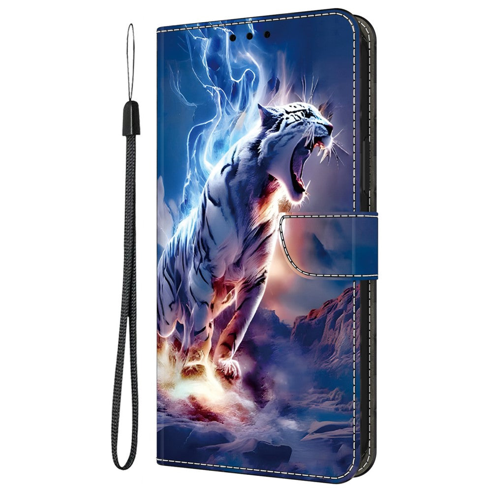 Wonderland iPhone 16 flip case - Thunder Tiger