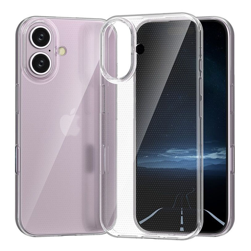 Ultra slim transparent iPhone 16 case