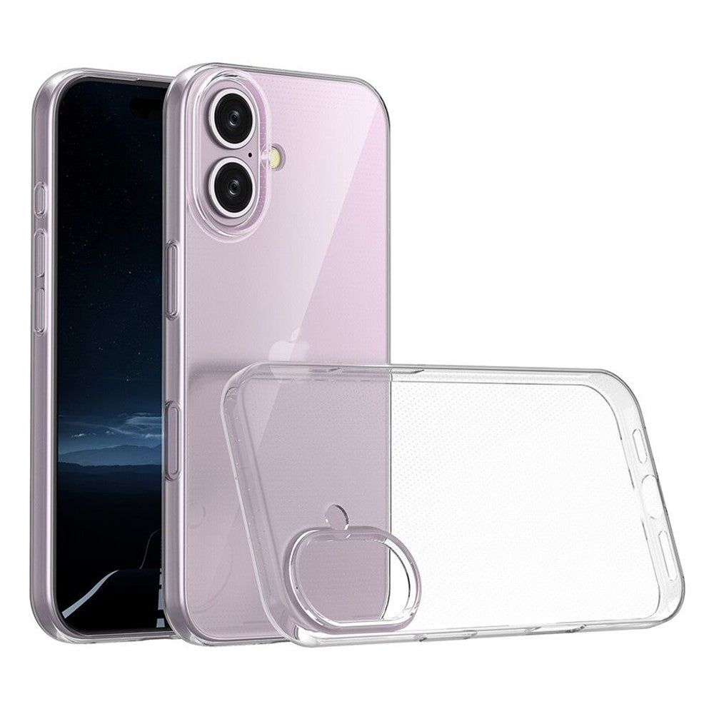 Ultra slim transparent iPhone 16 case