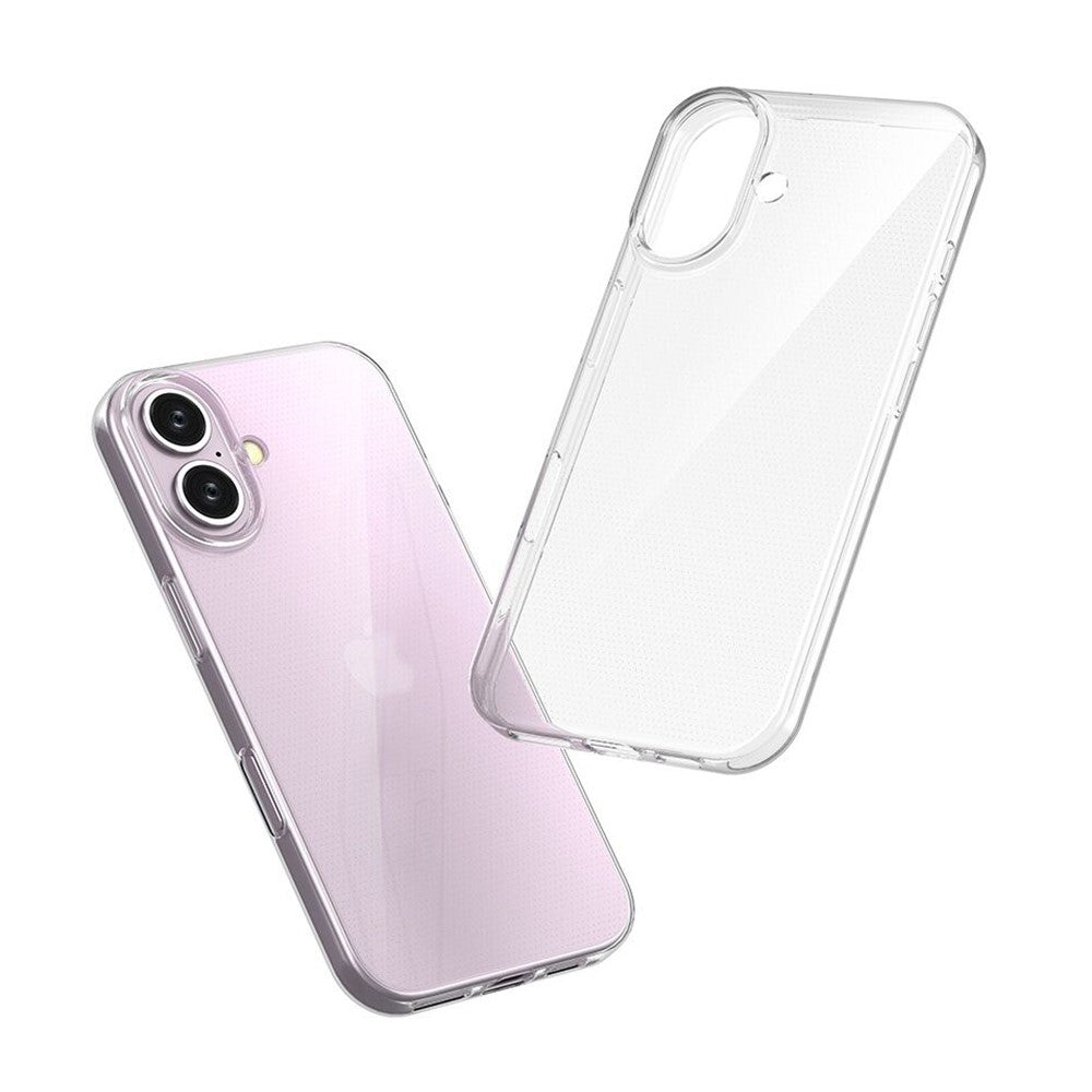 Ultra slim transparent iPhone 16 case