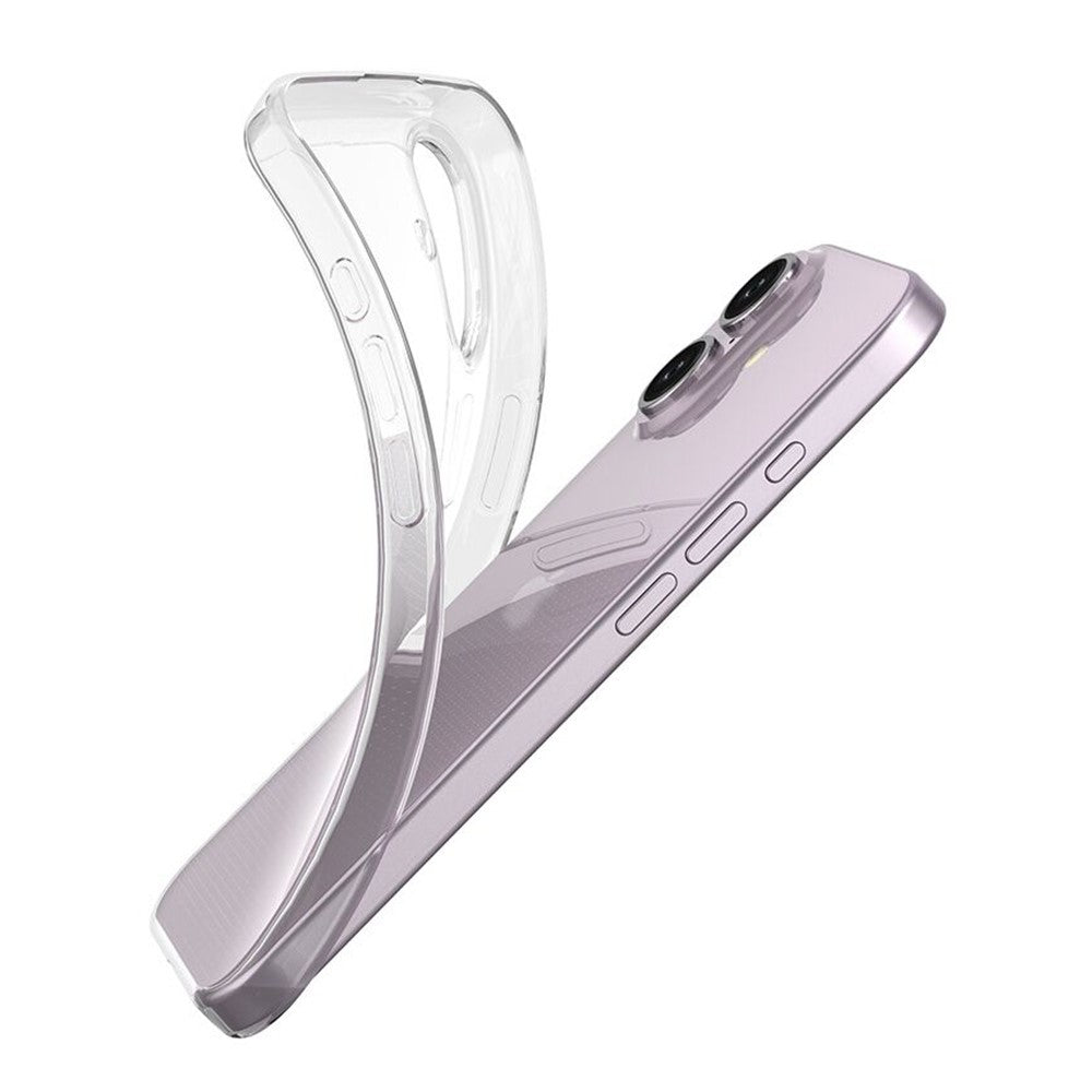 Ultra slim transparent iPhone 16 case
