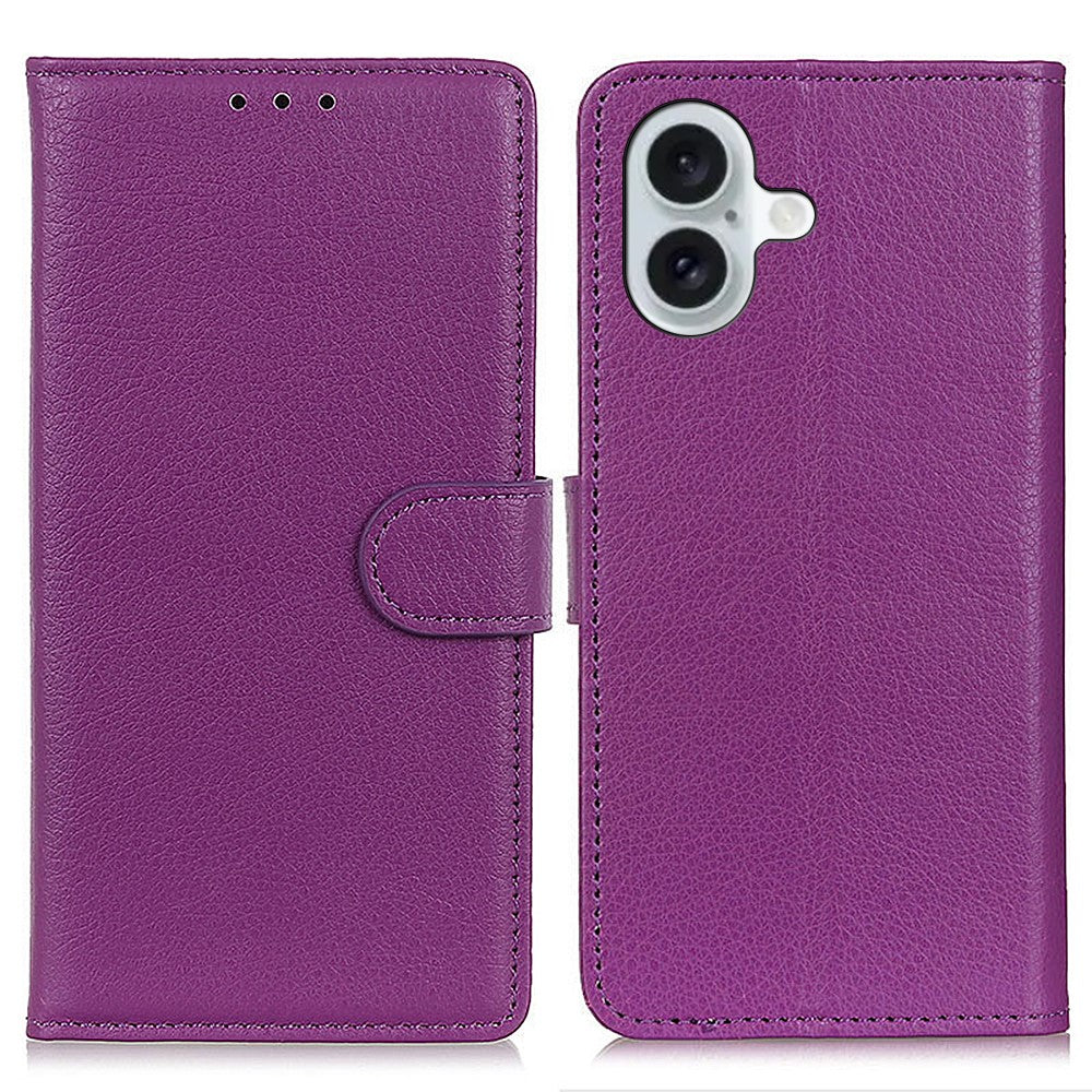 Classic iPhone 16 flip case - Purple