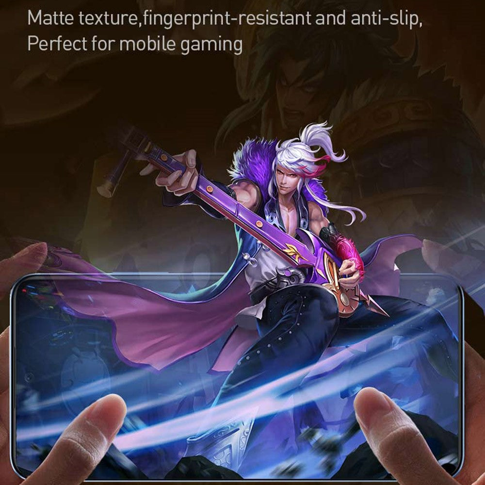 WEKOME WTP-117 iPhone 16 Screen Protector 6D Curved Ultra-Fine Edge AR Matte Tempered Glass Film